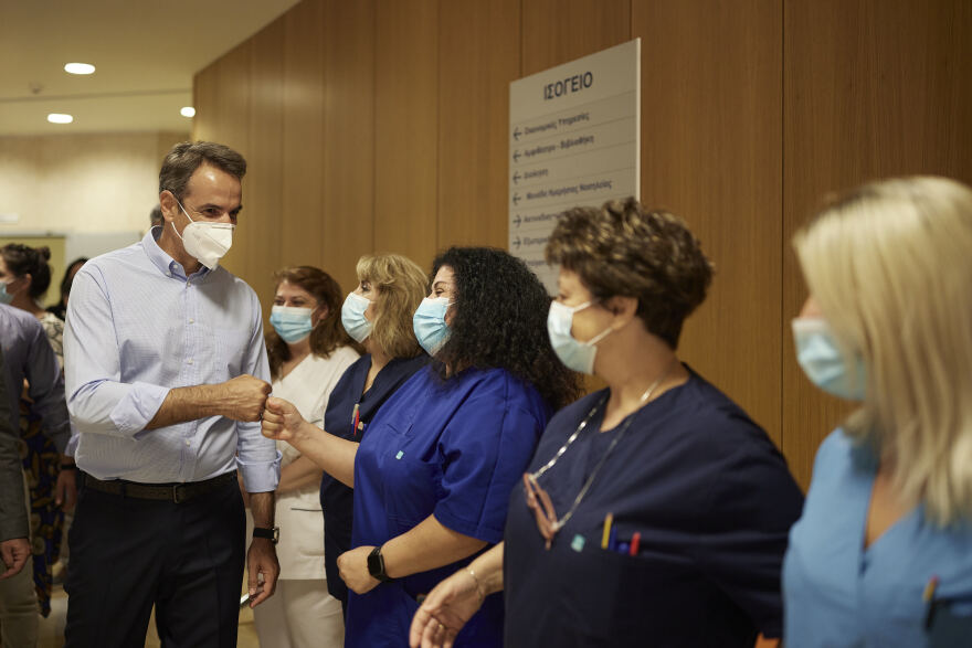 Μητσοτάκης: Είμαστε αντιμέτωποι με μία πανδημία των ανεμβολίαστων 