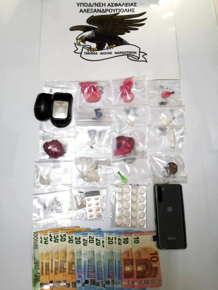 Ο «Jack» ανακάλυψε κοκτέιλ ναρκωτικών στην Αλεξανδρούπολη