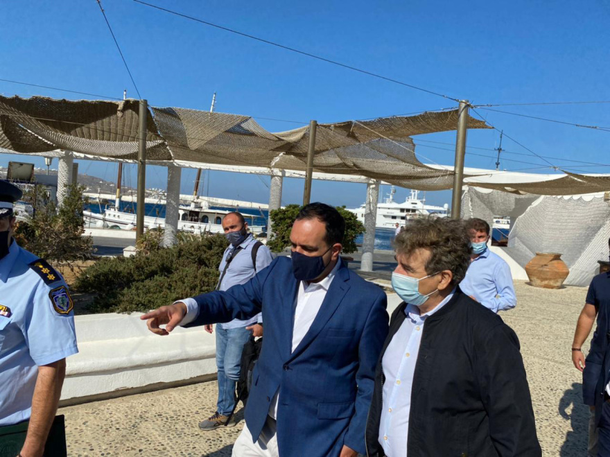 Χρυσοχοΐδης από Μύκονο: Να τηρούνται τα μέτρα χωρίς εκπτώσεις  - Νέες ρυθμίσεις για να εντοπίζονται πιο εύκολα οι διοργανωτές κορωνοπάρτι