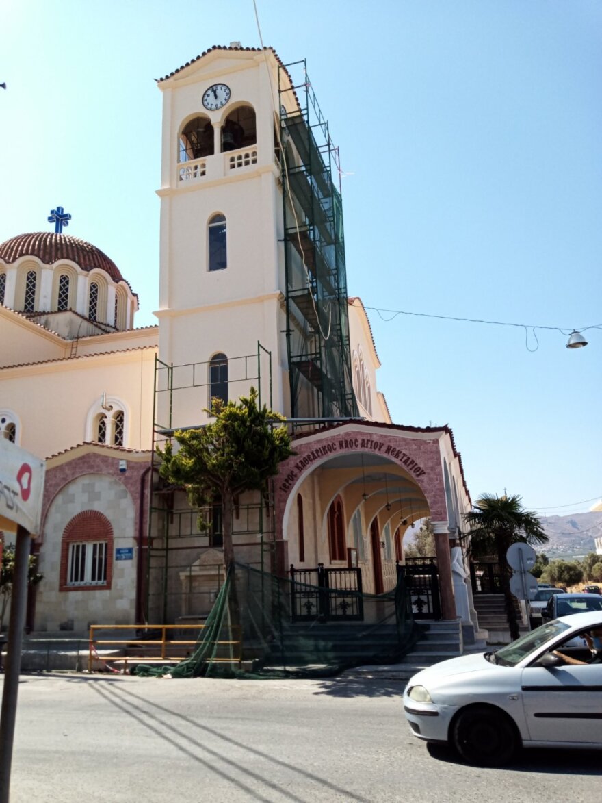 Μοίρες Ηρακλείου: Κατέληξε ο 50χρονος εργάτης που χτυπήθηκε από ρεύμα - Έπεσε από καμπαναριό