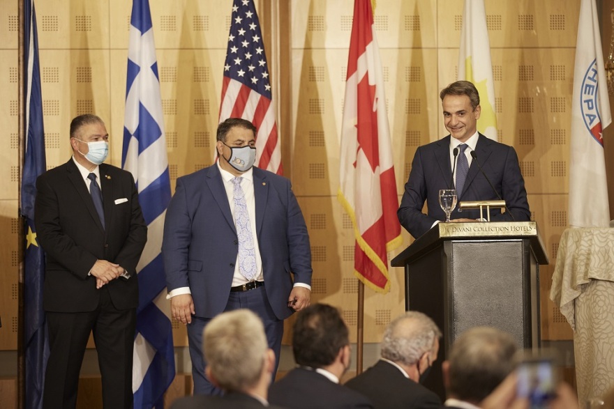 ΑΧΕΠΑ: Η Ελληνοαμερικανική κοινότητα βράβευσε Μητσοτάκη - Αναστασιάδη (φωτογραφίες)