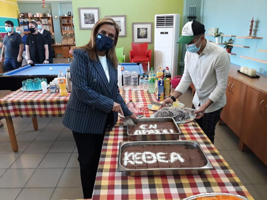 Εγκαινιάστηκε από την υφυπουργό Υγείας Ζωή Ράπτη ο ξενώνας Διαμονής του ΚΕΘΕΑ στις φυλακές Κορυδαλλού