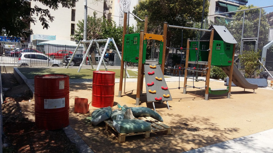 Τα γήπεδα μπάσκετ των Σεπολίων μεταμορφώνονται προς τιμήν του Γιάννη Αντετοκούνμπο