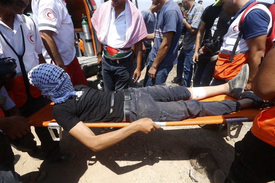 Παλαιστίνη: Σχεδόν 270 άνθρωποι τραυματίστηκαν σε συγκρούσεις με τον Ισραηλινό στρατό (Φωτογραφίες)