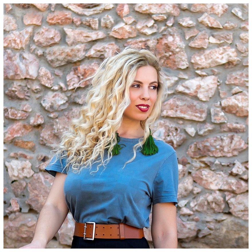 Η Ζαχαρούλα Κληματσάκη στον Κήπο του Πολυχώρου Τέχνης «Αλεξάνδρεια»