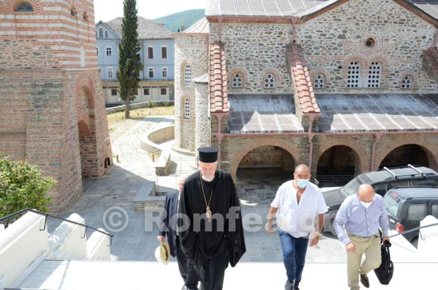 Στο Άγιον Όρος ο Μητροπολίτης Χαλκηδόνος Εμμανουήλ