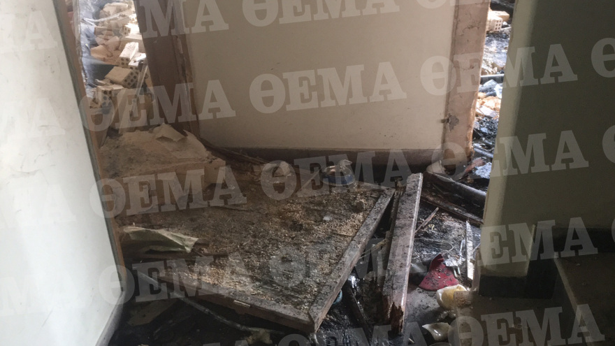 Πατήσια: Η έκρηξη ισοπέδωσε το διαμέρισμα που σκοτώθηκαν γιαγιά και εγγονός - Δείτε βίντεο