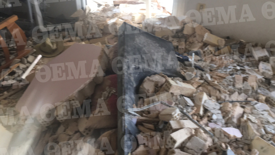 Πατήσια: Η έκρηξη ισοπέδωσε το διαμέρισμα που σκοτώθηκαν γιαγιά και εγγονός - Δείτε βίντεο
