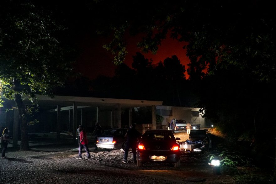 Δύσκολη η κατάσταση στην Αρχαία Ολυμπία: Μάχη για να σωθεί η Ολυμπιακή Ακαδημία από τις φλόγες