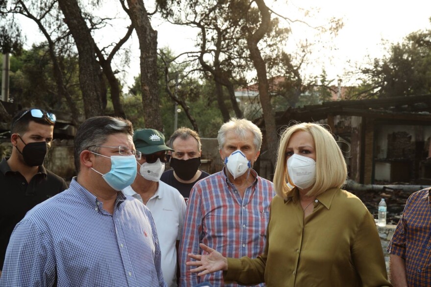 Στη Βαρυμπόμπη η Φώφη Γεννηματά