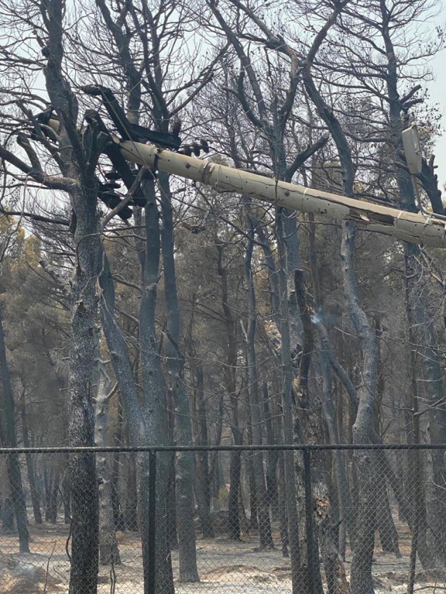 ΔΕΔΔΗΕ: Μάχη με το χρόνο των συνεργείων για την ηλεκτροδότηση σε Βαρυμπόμπη - Εύβοια
