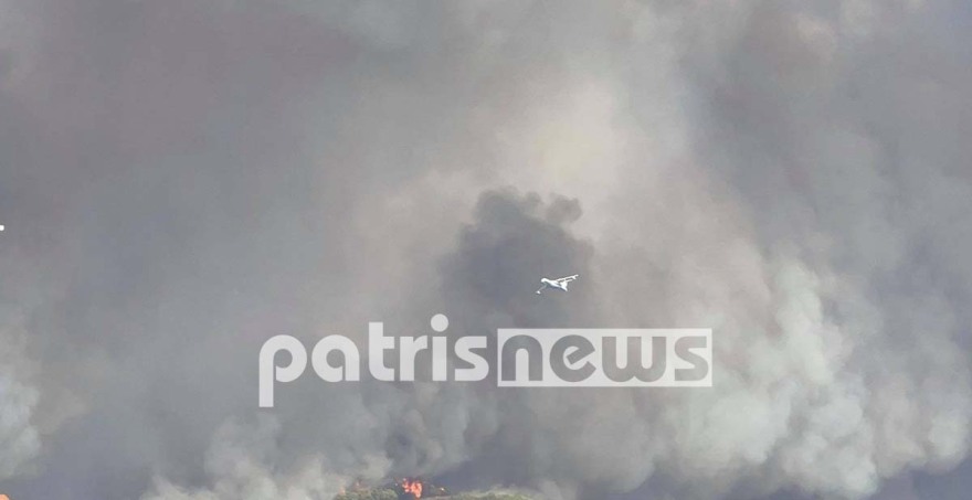 Φωτιά στην Αρχαία Ολυμπία: Εκκενώθηκαν περιοχές - Ισχυρές πυροσβεστικές δυνάμεις