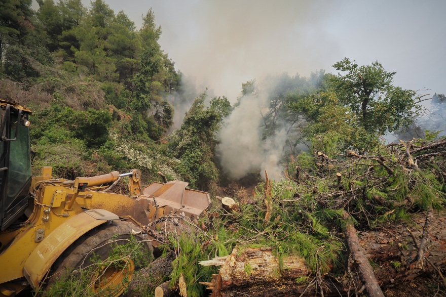 Φωτιά στην Εύβοια: Νυχτερινή επιχείρηση με πλωτά - Απεγκλωβίστηκαν κάτοικοι στην Αγία Άννα - Εκκενώθηκε και η Στροφυλιά (Δείτε βίντεο)