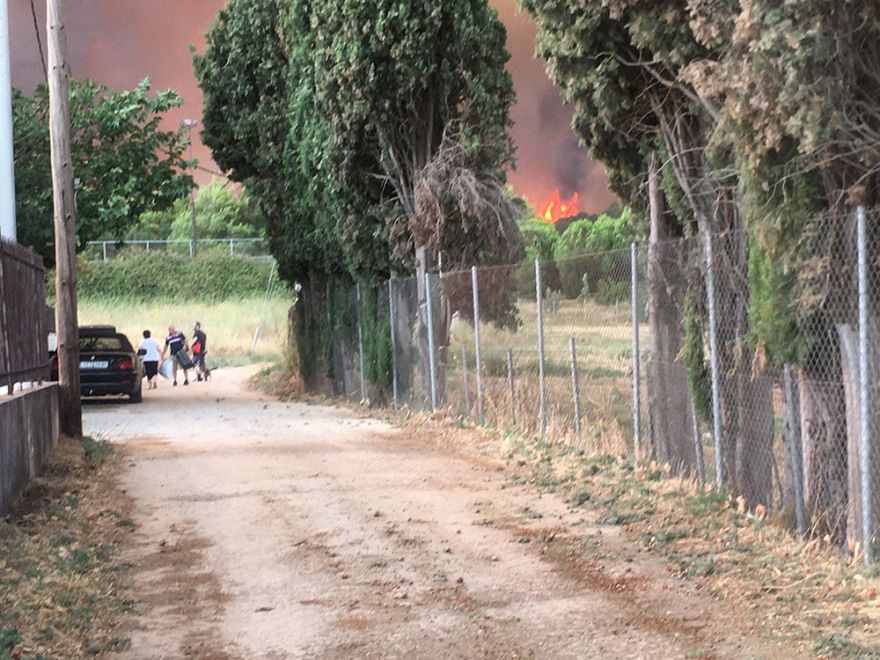Φωτιά στη Βαρυμπόμπη: Οι φλόγες περικυκλώνουν σπίτια στο Κρυονέρι - Μήνυμα από το 112 - Εκκενώστε Κρυονέρι, Ιπποκράτειο Πολιτεία