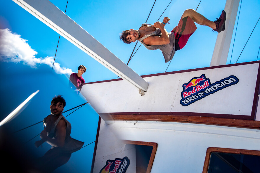 Red Bull Art of Motion: Ο δάσκαλος DK & ο μαθητής του, Μίμης Θεοδωρίδης