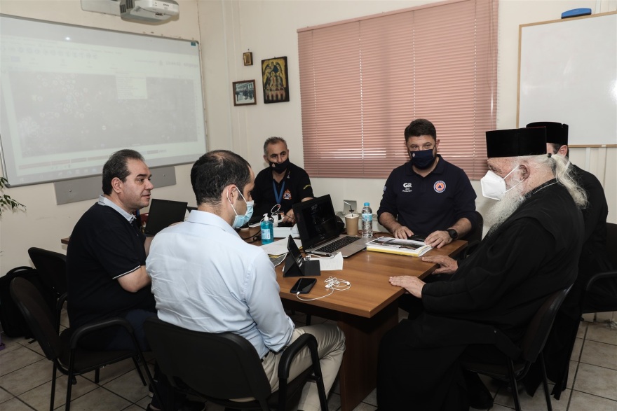 Ο Αρχιεπίσκοπος Ιερώνυμος στο Συντονιστικό: Πρωτοβουλία για την αναδάσωση των καμμένων με την «ΑΠΟΣΤΟΛΗ» 