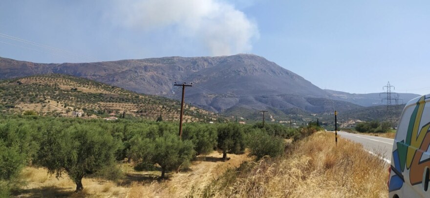 Φωτιά στη Φωκίδα: Μαίνεται το μέτωπο - Απειλούνται χωριά (βίντεο - φωτογραφίες)