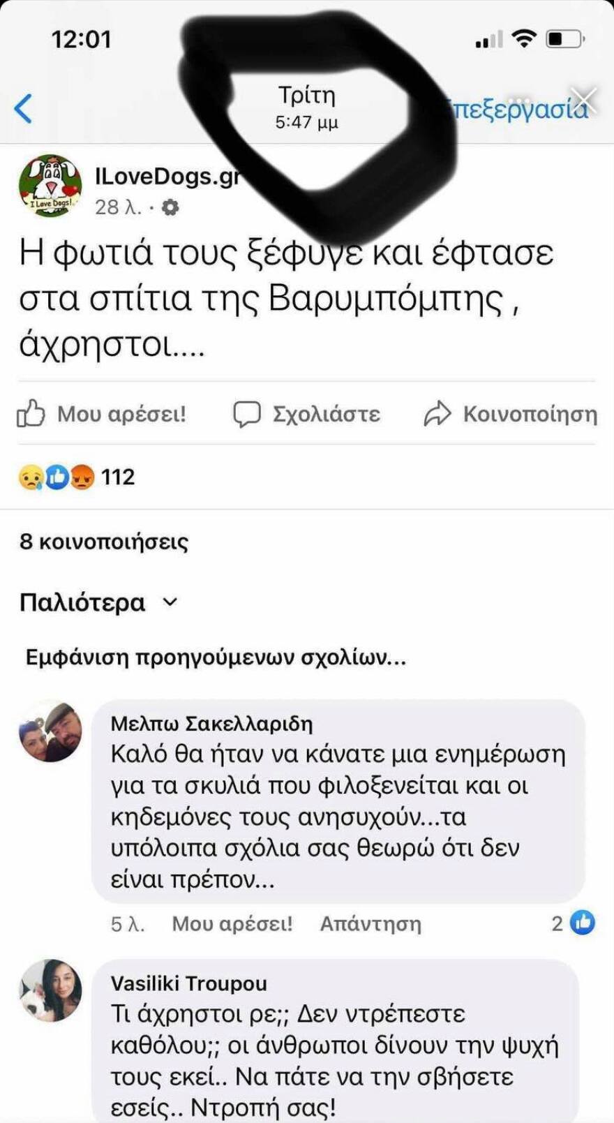 Φωτιά στη Βαρυμπόμπη: Καταγγελίες για πανσιόν σκύλων στο Κρυονέρι - Την εκκένωσαν εθελοντές
