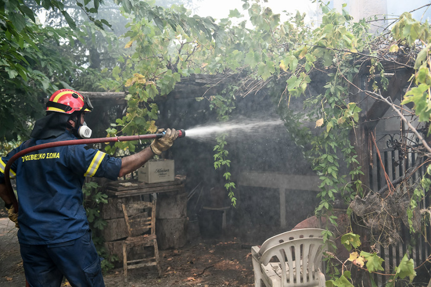 Φωτιά στην Αττική: Στη Μαλακάσα το μέτωπο - Τιτάνια μάχη με τις φλόγες και τις αναζωπυρώσεις