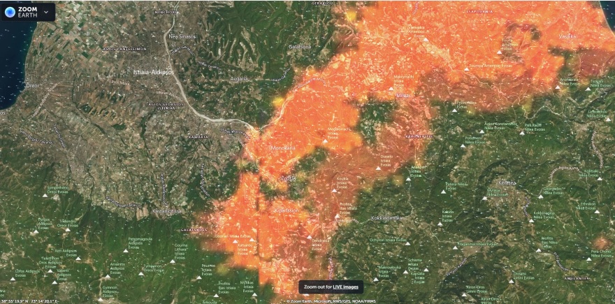Φωτιά στην Εύβοια: Το θαύμα στον Βουτά – Πώς οι κάτοικοι προστάτευσαν τα σπίτια τους