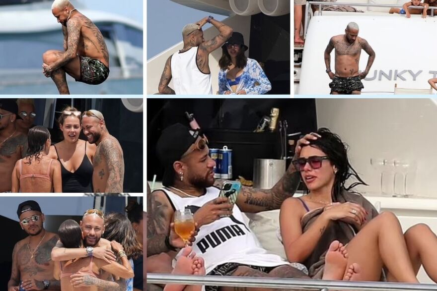 Ο Νεϊμάρ περιμένει τον Μέσι στο Παρίσι στην... αγκαλιά της νέας του συντρόφου