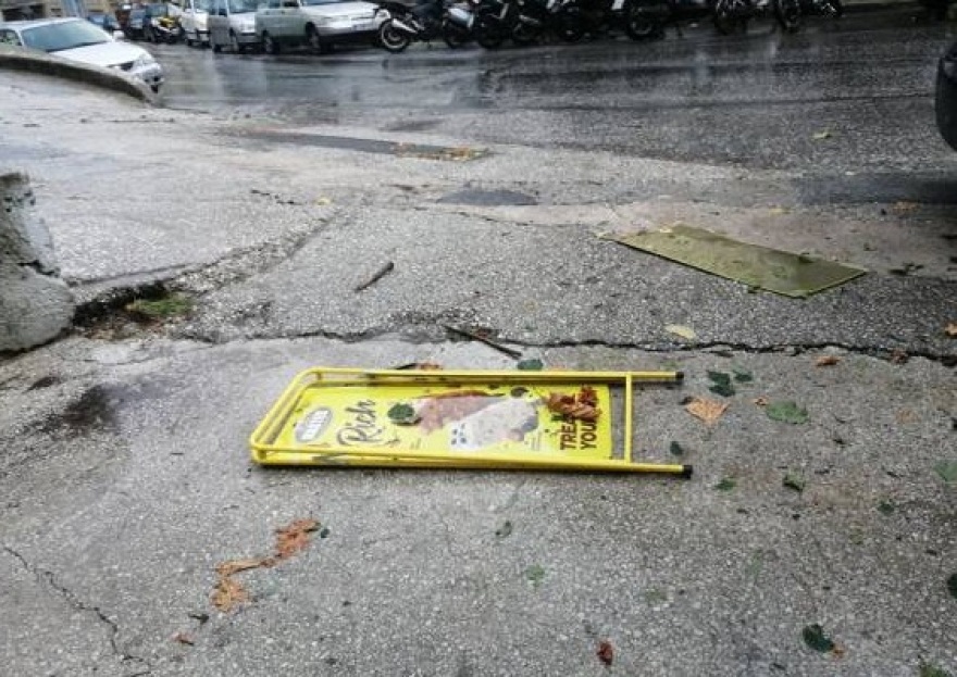 Καβάλα: Δυνατό μπουρίνι και χαλαζόπτωση - Δείτε βίντεο