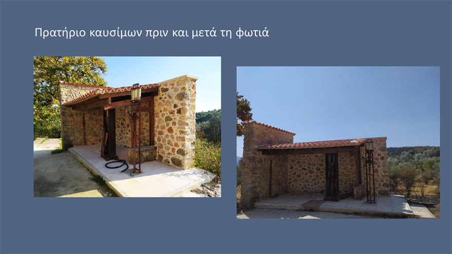 Μενδώνη για Τατόι: Χάθηκε μεγάλο μέρος του δάσους - Ζημιές σε επτά κτίρια - Τι έγινε με τα κοντέινερ