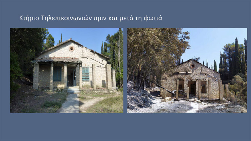 Μενδώνη για Τατόι: Χάθηκε μεγάλο μέρος του δάσους - Ζημιές σε επτά κτίρια - Τι έγινε με τα κοντέινερ