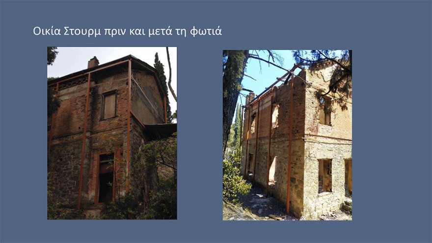 Μενδώνη για Τατόι: Χάθηκε μεγάλο μέρος του δάσους - Ζημιές σε επτά κτίρια - Τι έγινε με τα κοντέινερ