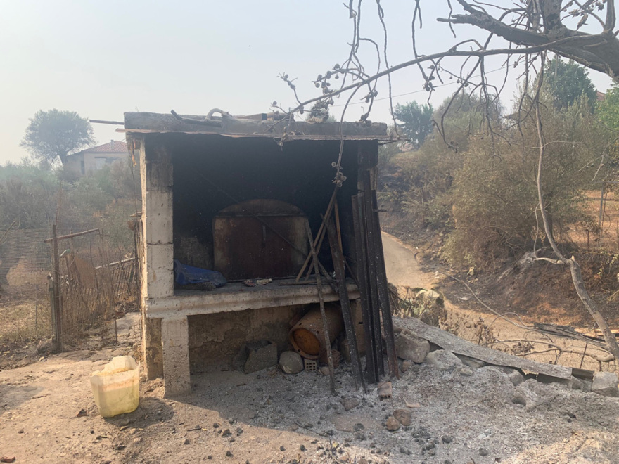 «Αυτοψία» του protothema.gr στην ορεινή Αρκαδία - Καταστροφές και στάχτες άφησε πίσω της η φωτιά 