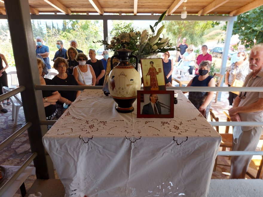 Μεταφέρθηκε στην Αρχαία Νεμέα η τέφρα του Στέφανου Μίλλερ