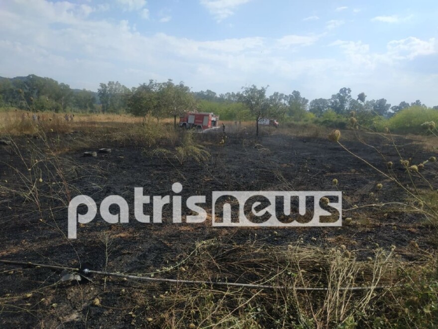 Φωτιά στην Αρχαία Ολυμπία: Υπό έλεγχο το πύρινο μέτωπο