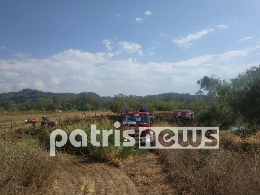 Φωτιά στην Αρχαία Ολυμπία: Υπό έλεγχο το πύρινο μέτωπο