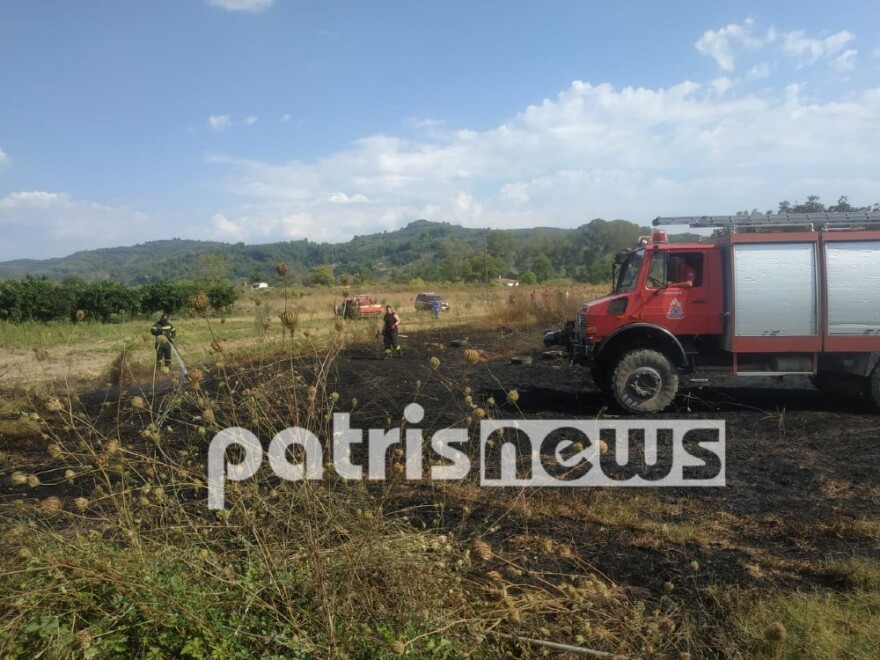 Φωτιά στην Αρχαία Ολυμπία: Υπό έλεγχο το πύρινο μέτωπο