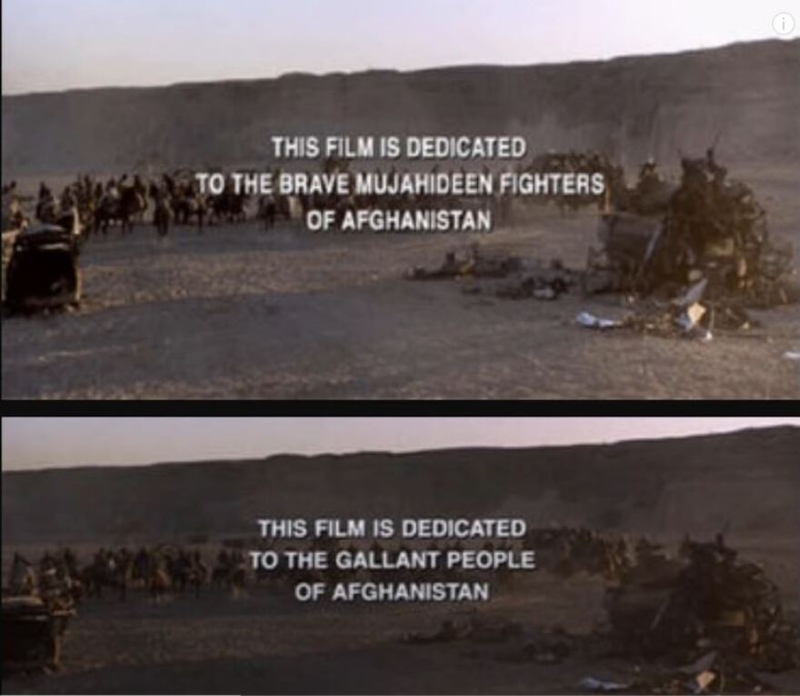 Τελικά αφιέρωσαν οι Αμερικανοί το «Ράμπο 3» στους «Μουτζαχεντίν» του Αφγανιστάν;