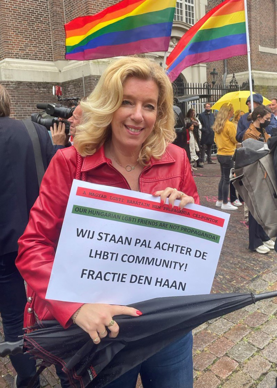 Λιάν Ντεν Χάαν: Ποια είναι η Ολλανδή βουλευτής που προκάλεσε με την επίσκεψη στο ψευδοκράτος