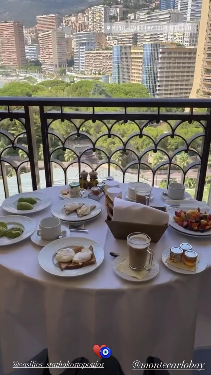 Στο Μόντε Κάρλο η Σπυροπούλου με τον Βασίλη Σταθοκωστόπουλο - Δείτε εικόνες