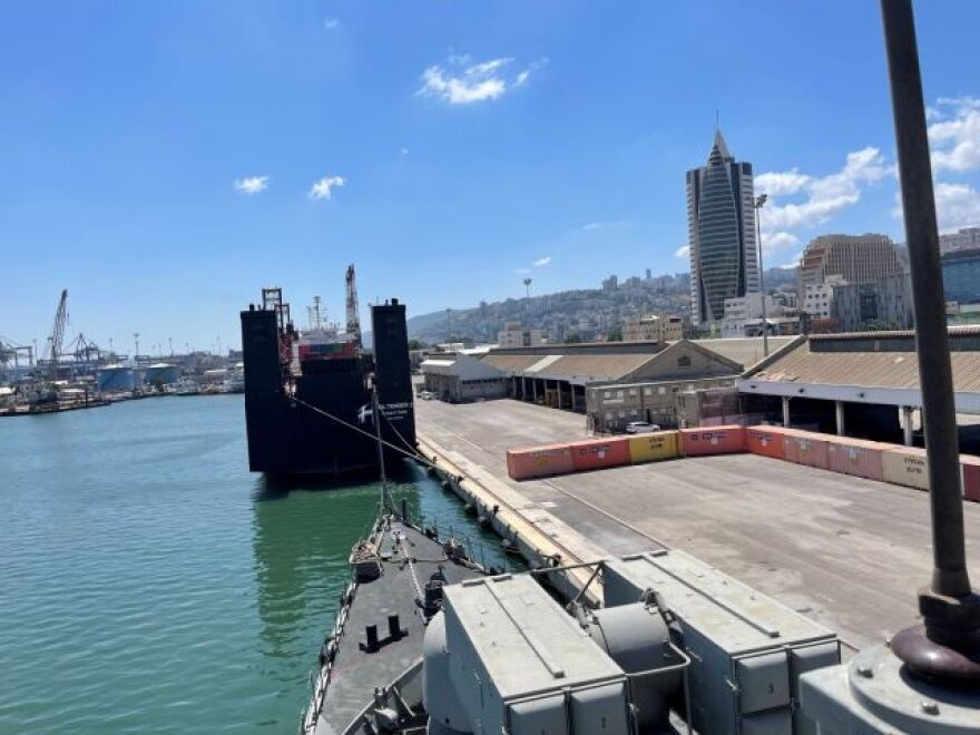 ΓΕΕΘΑ: Στο λιμάνι της Χάιφα η φρεγάτα «Κανάρης» - Δείτε φωτογραφίες