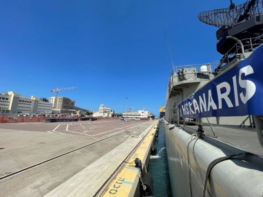 ΓΕΕΘΑ: Στο λιμάνι της Χάιφα η φρεγάτα «Κανάρης» - Δείτε φωτογραφίες
