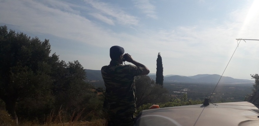 Πολιτική Προστασία - Στρατός, Αστυνομία και Πυροσβεστική περιπολούν σε βουνά και δάση για την πρόληψη πυρκαγιών