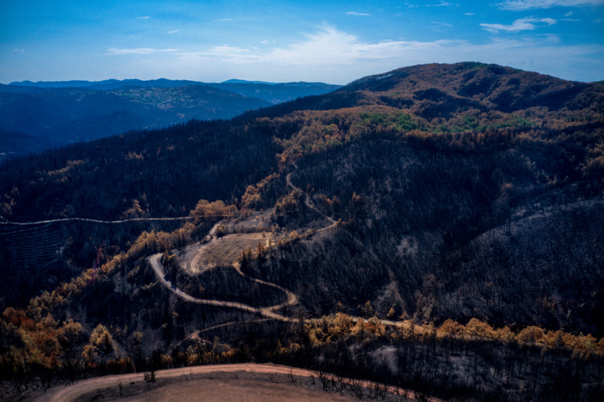 Κρανίου τόπος η Εύβοια: Εναέριες εικόνες από τη μεγάλη καταστροφή - 1,2 εκατ. στρέμματα καμένα σε όλη την Ελλάδα