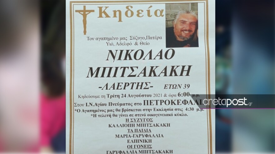 Έγκλημα στη Μεσαρά: Ομολόγησε ο δολοφόνος του 39χρονου - Εργαζόταν για το θύμα ο δράστης