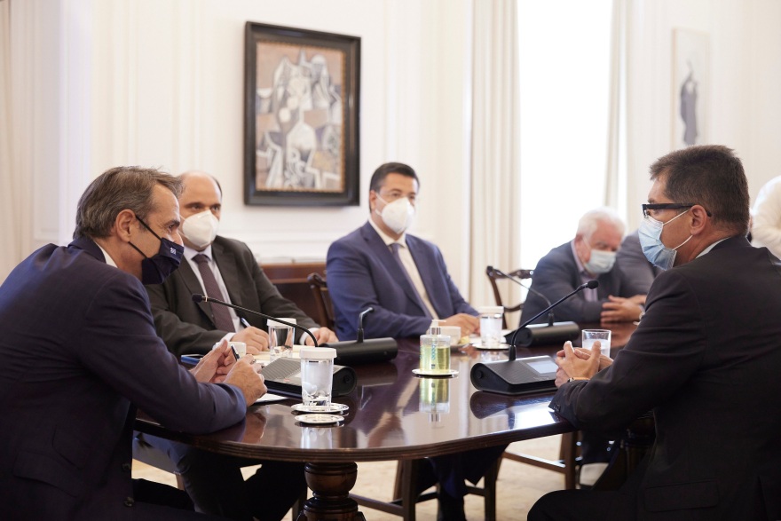 Συνάντηση Μητσοτάκη με τον Επίτροπο Διαχείρισης Κρίσεων: Στην Ελλάδα η μεγαλύτερη επιχείρηση πυρόσβεσης της ΕΕ