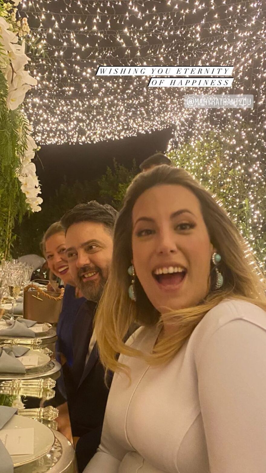 Μαίρη Κατράντζου: Ο παραμυθένιος γάμος μετά από 19 χρόνια σχέσης