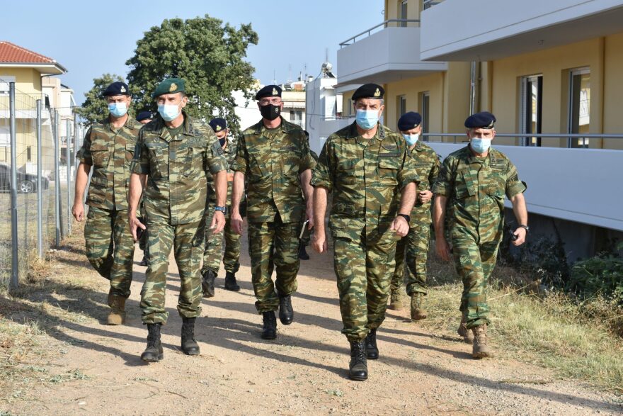 Επίσκεψη του αρχηγού ΓΕΣ στο Δ' Σώμα Στρατού στη Θράκη - Δείτε φωτογραφίες