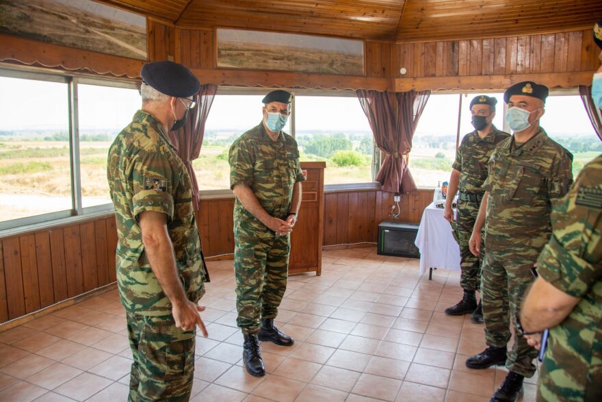Επίσκεψη του αρχηγού ΓΕΣ στο Δ' Σώμα Στρατού στη Θράκη - Δείτε φωτογραφίες