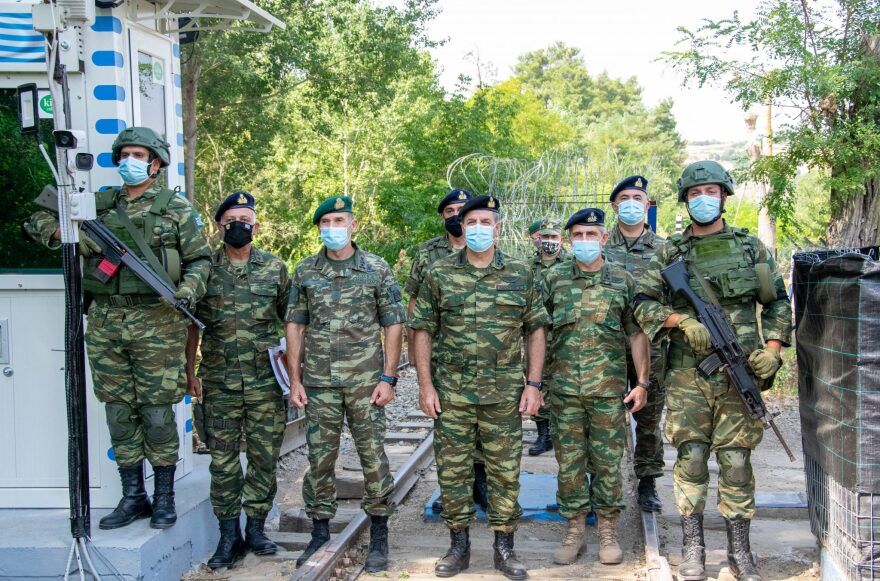 Επίσκεψη του αρχηγού ΓΕΣ στο Δ' Σώμα Στρατού στη Θράκη - Δείτε φωτογραφίες