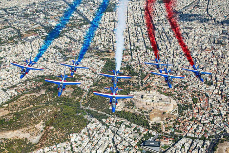 Athens Flying Week 2021: Στην Τανάγρα το εντυπωσιακό Rafale - Δείτε βίντεο και φωτογραφίες