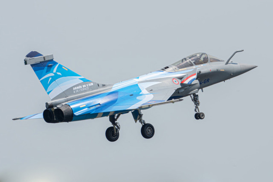 Athens Flying Week 2021: Στην Τανάγρα το εντυπωσιακό Rafale - Δείτε βίντεο και φωτογραφίες