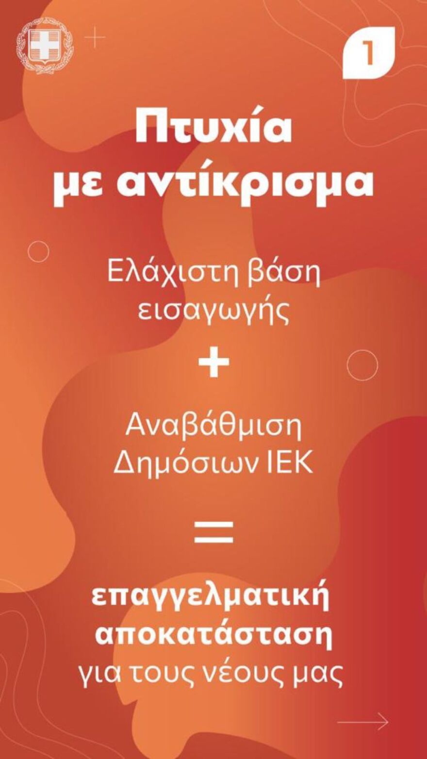 Μητσοτάκης: Τα επαγγέλματα του μέλλοντος και η αναβάθμιση των Δημοσίων ΙΕΚ – Τι λέει για την Ελάχιστη Βάση Εισαγωγής